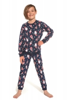 Пижама новогодняя для мальчика лонгслив со штанами 264/263 GNOMES Cornette