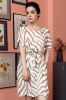 Туника летняя из вискозы с шёлком большие размеры Севиль 5061 Mia-Amore