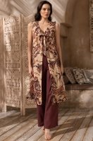 Комплект брюки с удлиненным топом Эфиопия 5455 Mia-Amore хлопок/лён