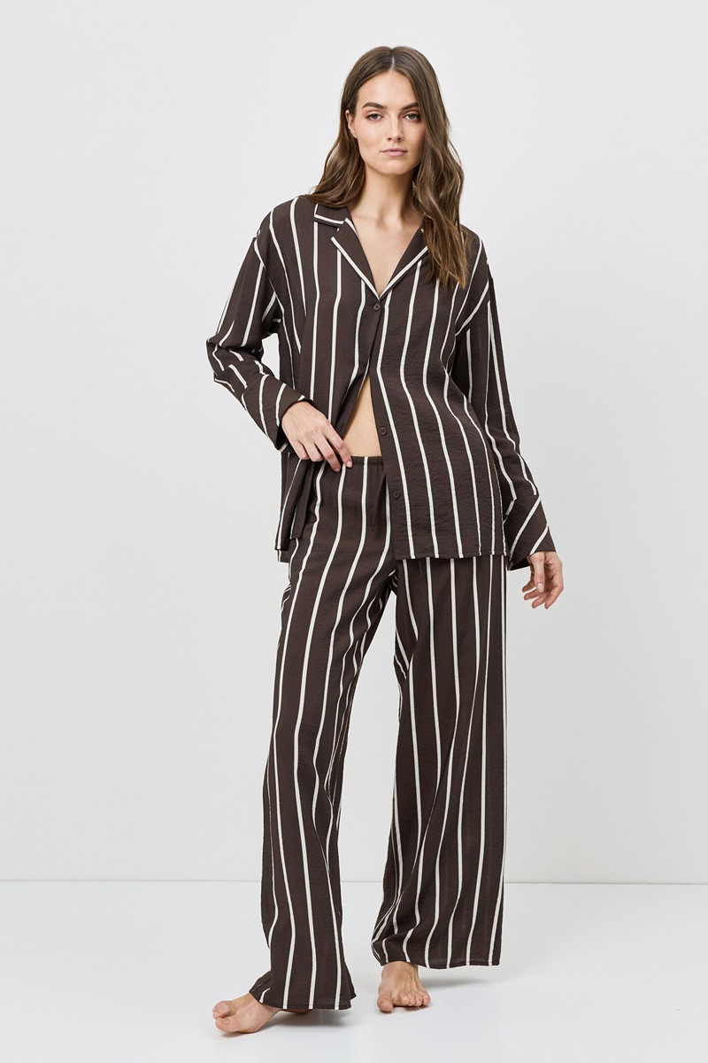 Стильный комплект со штанами CEDAR SET Aruelle из креп-вискозы