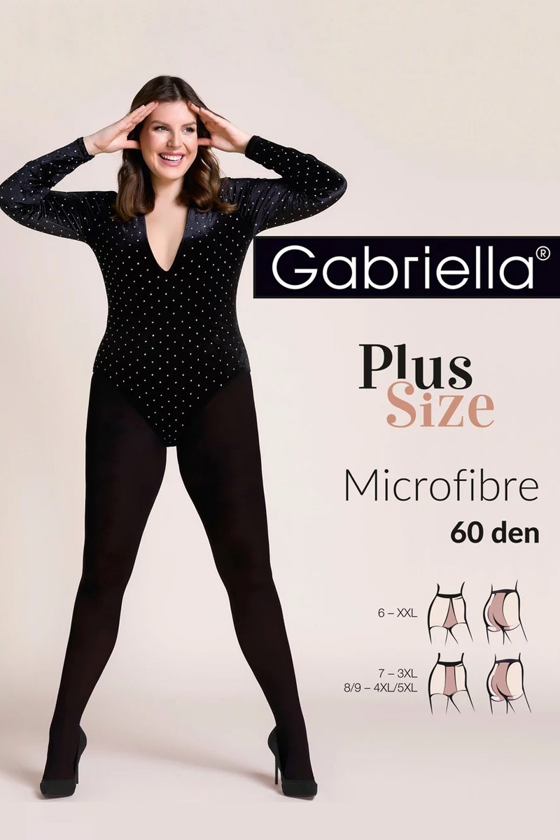 Колготки 162 MICRO PLUS 60 DEN Gabriella