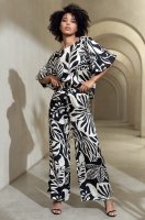 Стильный комплект блуза и брюки-палаццо шёлк/вискоза Малена 4146 Миа-Аморе