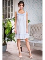 Сорочка ночная из хлопка средней длины HELENE Хелен 16194/гол Миа-Миа