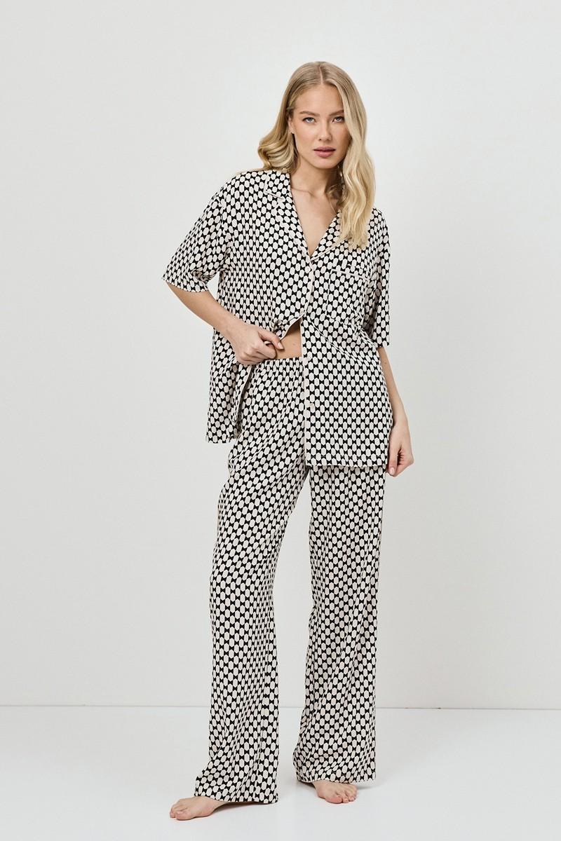Пижама женская со штанами VESPER  Aruelle из вискозы