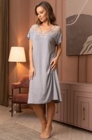 Сорочка женская свободного силуэта меланж Кристель 1907 Mia-Amore