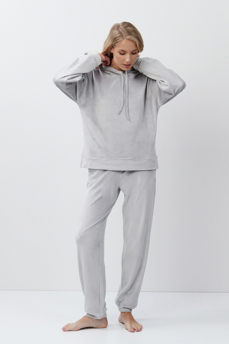 Тёплый комплект домашний Aruelle GENEVA SET из велсофта