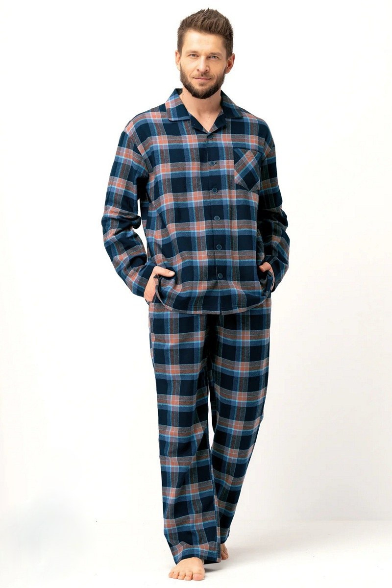 Фланелевая пижама мужская MNS 431 KEY Польша