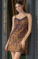 Короткая сорочка ночная из жаккардовой ткани Хамелеон 4050 Mia-Amore