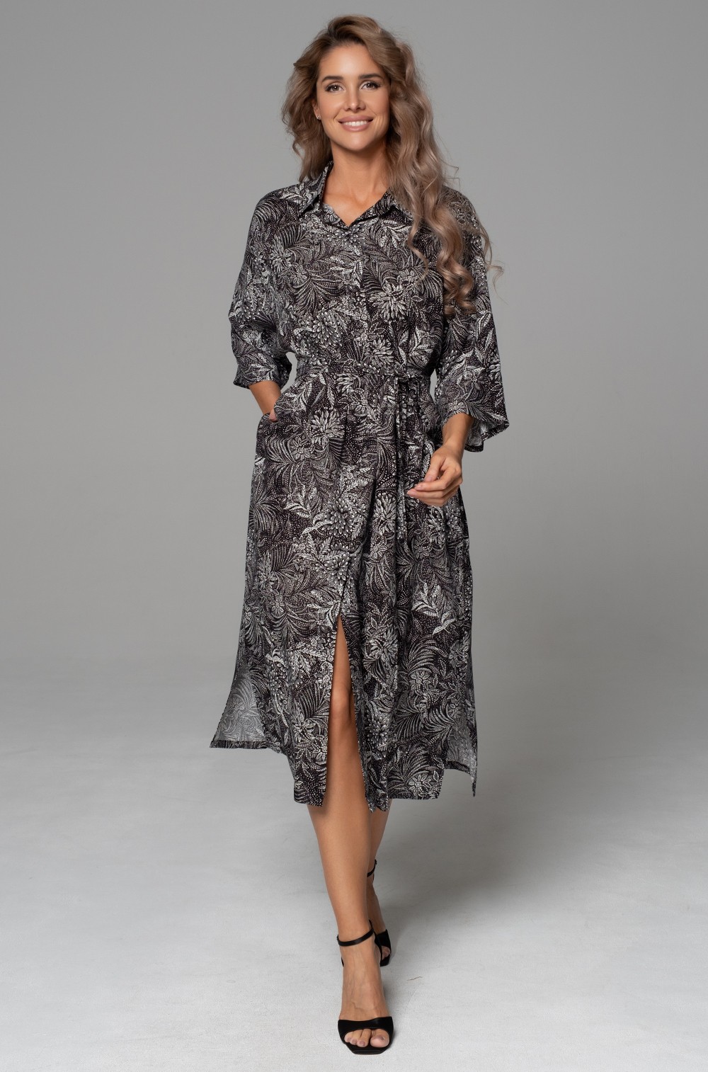 Халат- рубашка женский из вискозы 5588 Джолин Mia-Amore