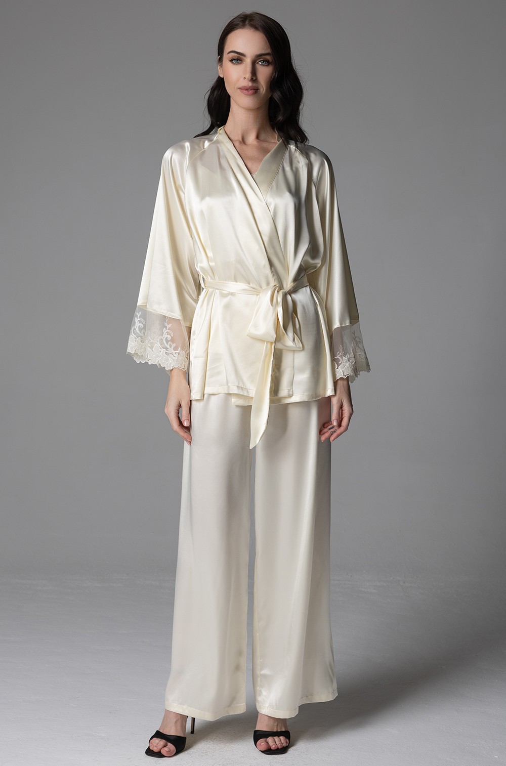 Пижама шёлковая Анабелла Миа-Аморе 4826 жакет топ брюки
