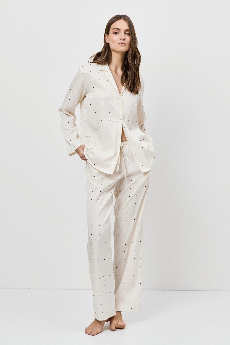 Пижама женская с брюками ALBA Aruelle из атласной вискозы