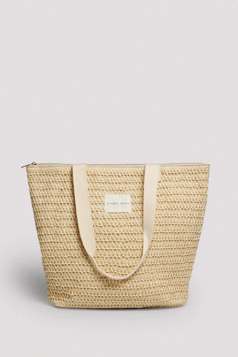 Сумка пляжная на молнии ILHA DE MEL 86207 песочный Ysabel Mora Испания