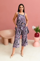 Стильный женский комплект из вискозы топ с кюлотами 16507 Alba Миа-Миа