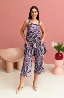 Стильный женский комплект из вискозы топ с кюлотами 16507 Alba Миа-Миа