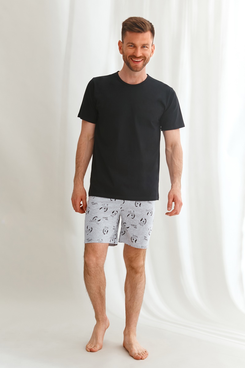 Комплект мужской домашний футболка с шортами 2628 PETER Taro