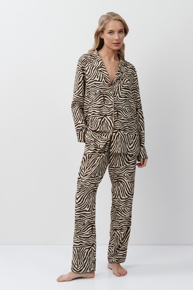 Пижама рубашка со штанами из вискозы ELISE Aruelle Литва