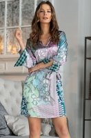 Туника атласная короткая с поясом GEOMETRY 7005 Mia-Amore