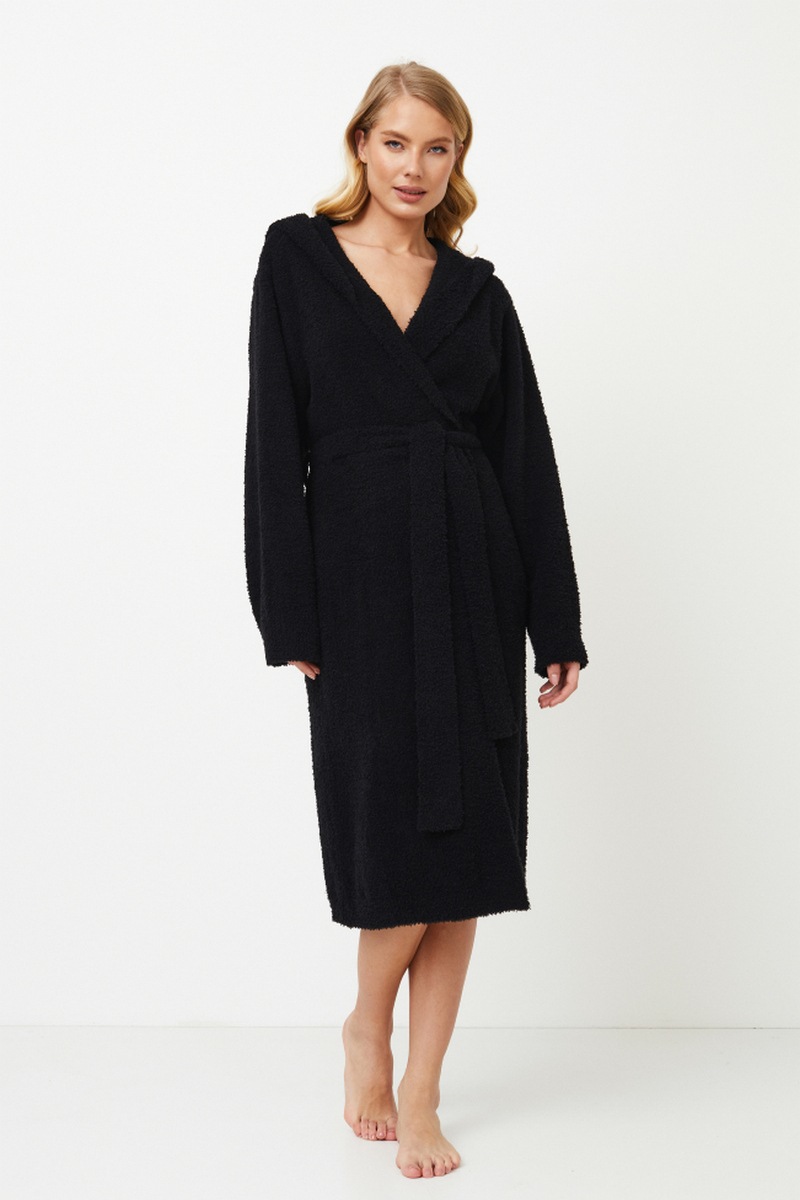 Тёплый домашний халат женский средней длины RORY Aruelle Литва