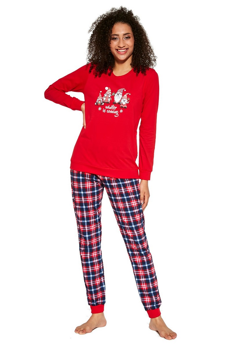 Пижама женская лонгслив со штанами 671 GNOMES Cornette
