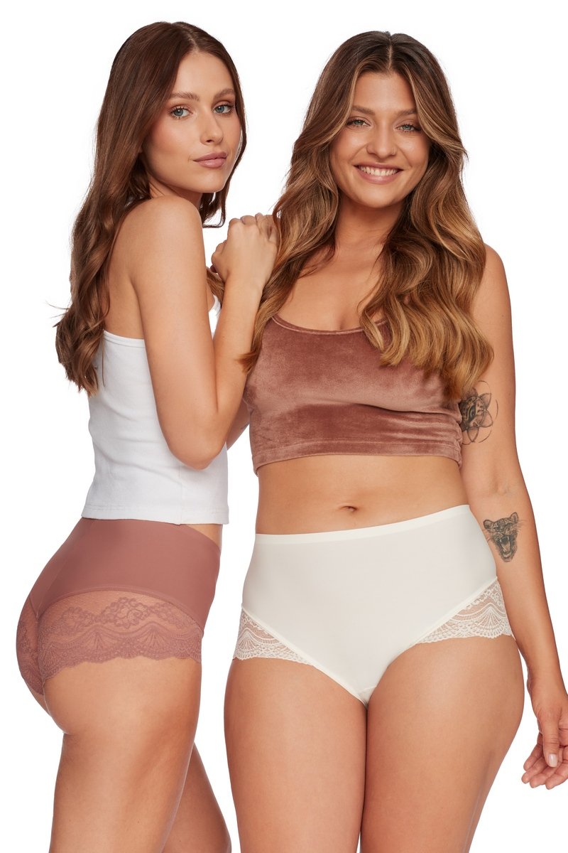 Набор женских трусов разной расцветки 2 шт. в упаковке 40301 PANSY Esotiq