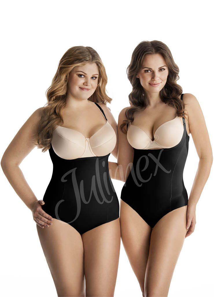 Боди корректирующее 119 чёрный Julimex Польша