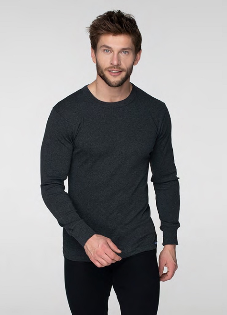 Термофутболка мужская серая хлопок MVD 012 KEY Польша