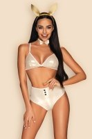 Ролевой костюм зайки NEO GOLDES из бюста,трусиков, ушек и чокера Obsessive