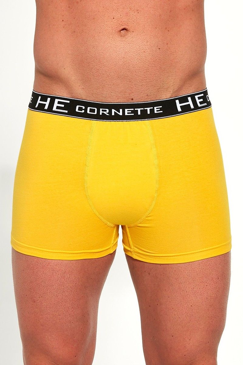 Трусы мужские боксеры облегающие спортивные 503 жёлтый Cornette купить в  интернет-магазине kokete - Kokete