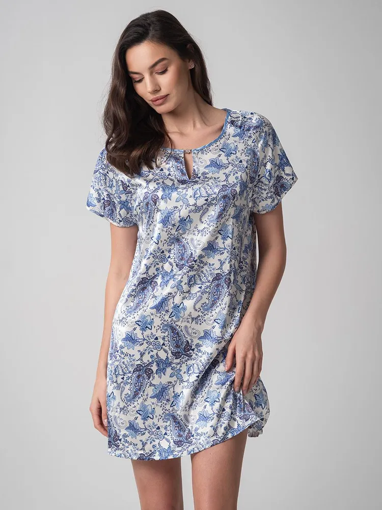 Шёлковая туника домашняя короткая Дольче Вита 5915 Mia-Amore