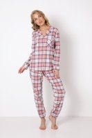 Фланелевая пижама женская рубашка со штанами р 54-56 KRISTEN Aruelle