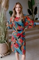 Туника пляжная из эластичной сетки короткая Barbara 19261 Mia-Mia