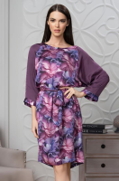 Туника домашняя из шёлка с вискозой Камея 4457 Mia-Amore