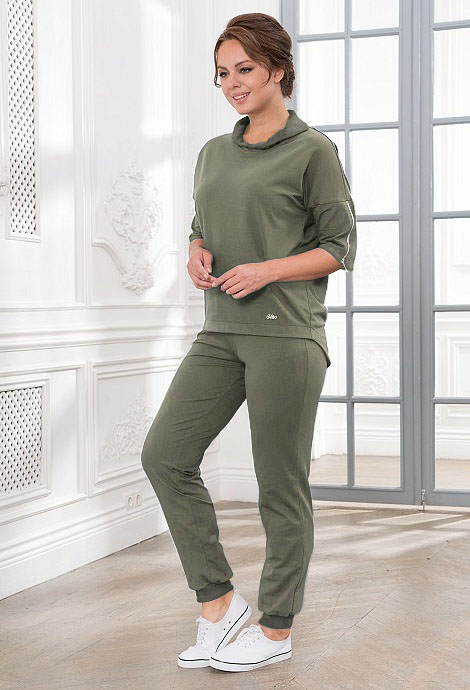 Спортивный костюм 911 хаки Cleo