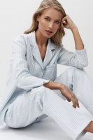 Стильная пижама рубашка со штанами из хлопка BROOKE  Aruelle Литва