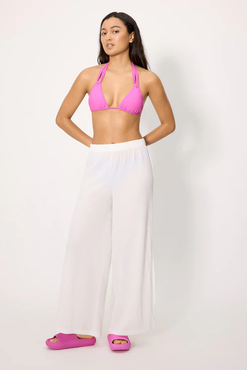 Стильные пляжные брюки Ysabel Mora PALMS 86223 белый