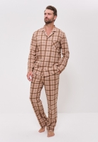 Пижама мужская хлопковая на пуговицах с брюками 980 кор/кл CLEO