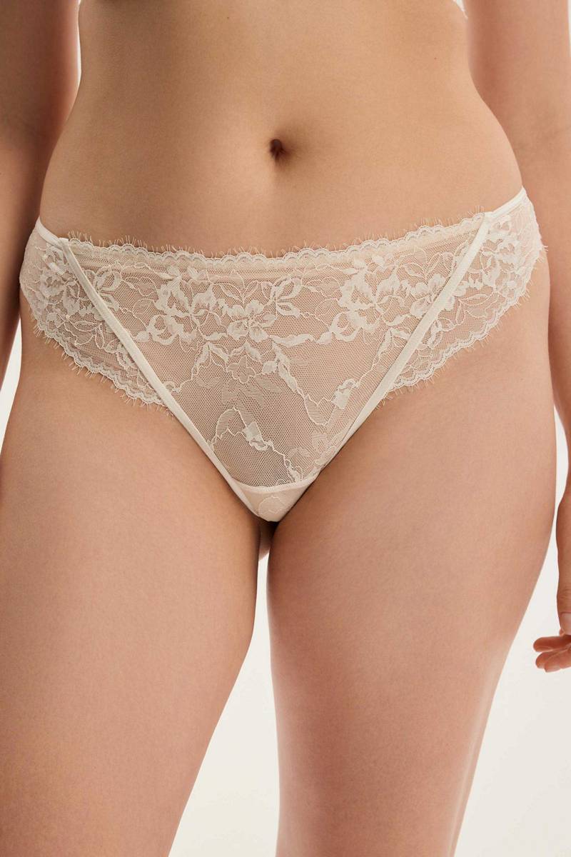 Кружевные трусики слипы 43536 CLOE/01X Esotiq кремовый