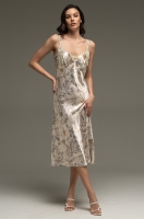 Ночная сорочка средней длины из смесового шелка Эйлин 4578 Mia-Amore