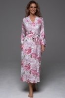 Домашний халат длинный из вискозы 5559 Abbey Mia-Amore