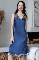 Сорочка ночная ниже колен большие размеры 9338 Византия Mia-Amore