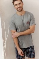 Пижама мужская футболка с шортами 3395/3396 KYLE Taro Польша