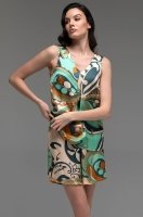 Изысканный комплект топ шорты шёлк/вискоза Capri 4562 Mia-Amore