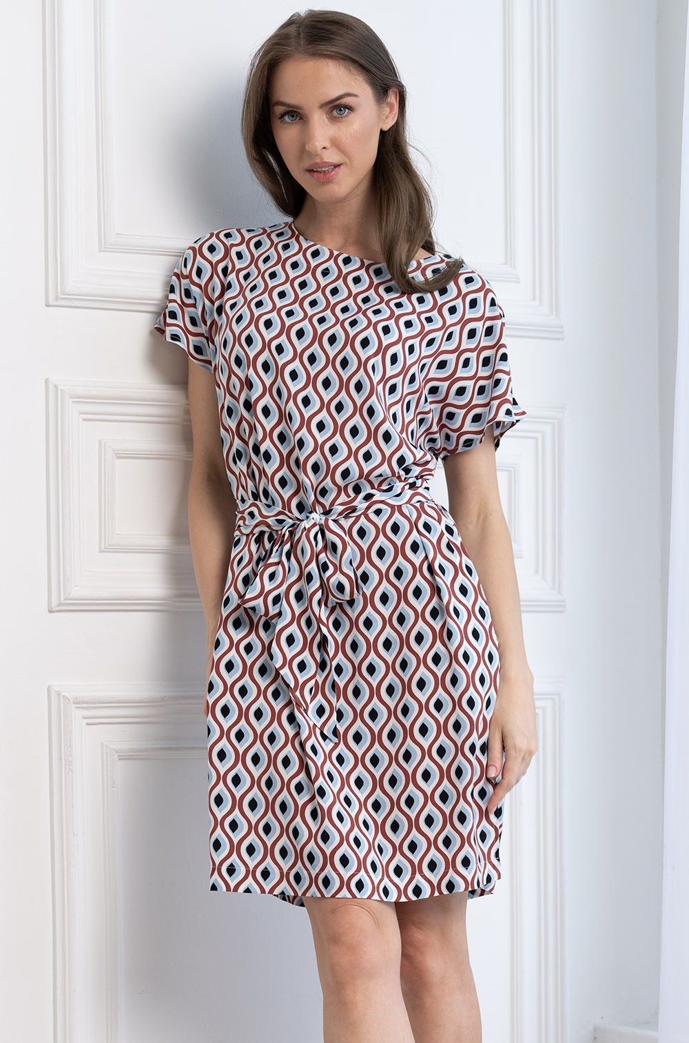 Туника короткая из вискозы Берта 5301 Mia-Amore