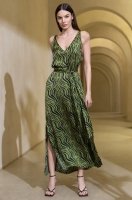 Элегантный сарафан длинный шёлк с вискозой Ирма 4154 Mia-Amore
