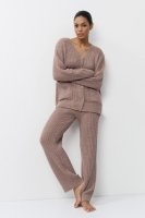 Тёплая пижама со штанами в рубчик JOLIE SET SOFT Aruelle Литва