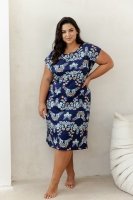 Хлопковая ночная сорочка с рукавом 3330/3363 JODIE Taro Польша