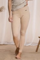 Легинсы термо на широкой резинке  хлопковые карамель LXL 729 KEY