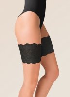 Бандалетки 2 шт (повязка от трения) чёрная кружевная 509 20 DEN Gabriellа