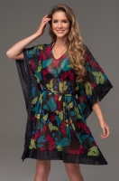 Пляжная туника средней длины из сетки Калипсо 2272 Mia-Amore