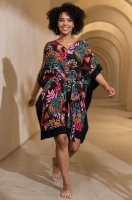 Пляжная туника пончо из вискозы Дайкири 5241 Mia-Amore